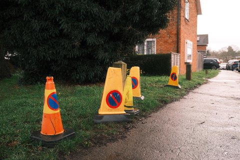 I took this photo the first morning after I got back to the UK. It's not a good photo but the grey and damp really sum up my mood whenever I come back to Stevenage. I felt like the no waiting signs were a good reminder not to stick around too long.